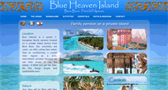 Desktop Screenshot of blueheavenisland.com